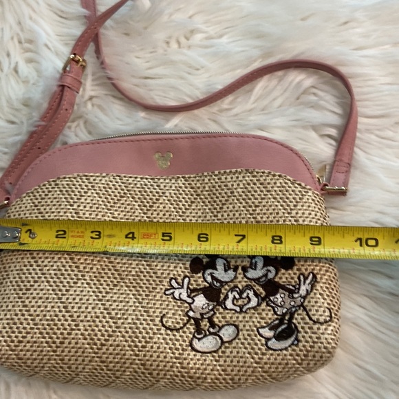 Disney Pink and Tan Crossbody Bag with Elegant Design BNWOT - Picture 8 of 12
